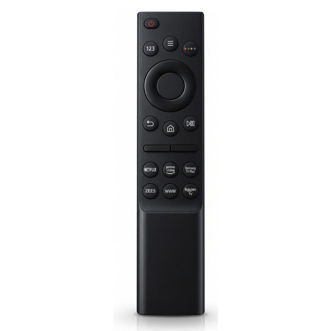 BMR – Compatible Samsung Smart TV Controller BN59 – Works with Samsung 4K UHD QLED Frame Series 6 7 8 – Infrared Control with Netflix & Prime Video Hotkeys – No Voice Assistant | Book My Remote