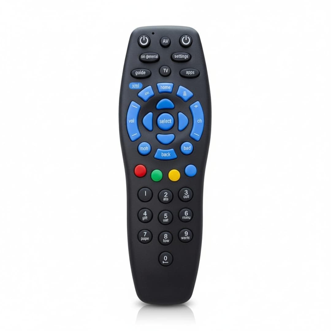 Book My Remote Compatible with Tata Sky & Tata Play DTH Remote Control | Universal SD / HD Set Top Box Replacement | Non-Voice IR