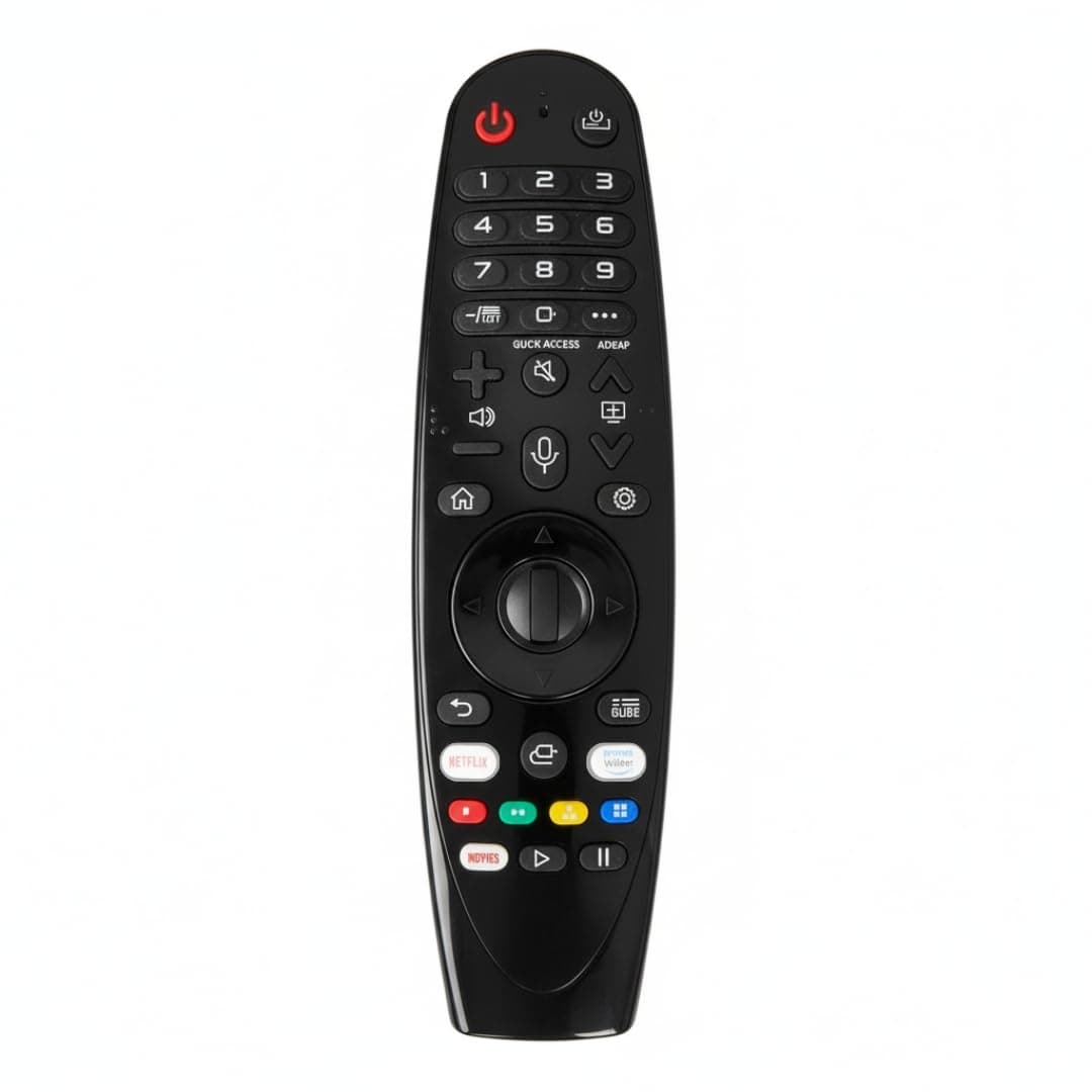 Book My Remote Compatible Replacement for LG Magic Remote Model AN-MR20GA / AKB75855501 Infrared Remote (No Voice, No Pointer, Plug & Play, Batteries Not Included) - 1PC