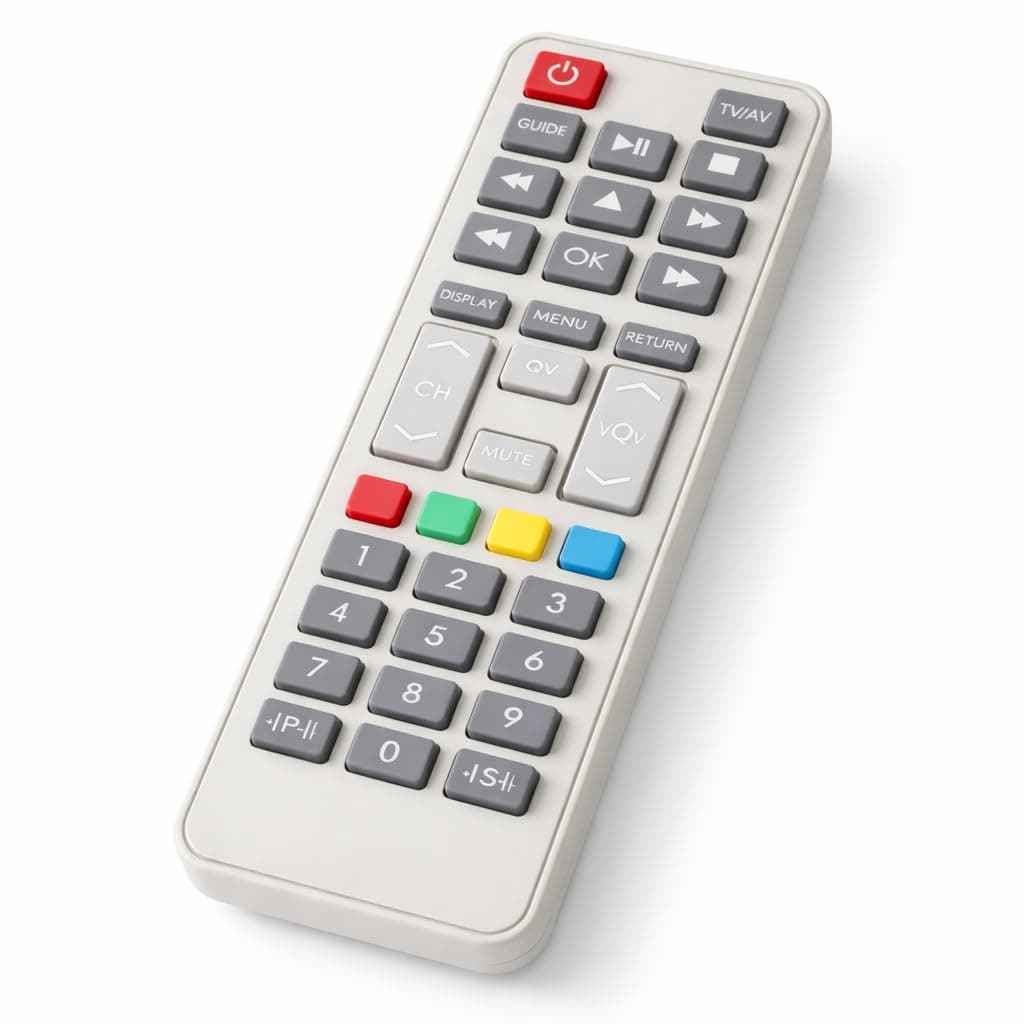 BookMyRemote URC-133 Universal Remote Control – Compatible Replacement for Sansui and Videocon LCD LED TV | Works as Substitute for Original Remote | All Functions | Model S-2GG S2BG