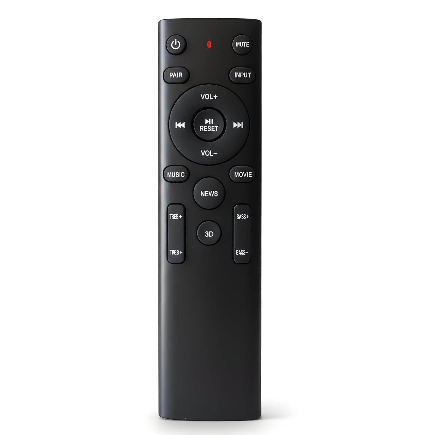 Book My Remote Compatible for Boat Aavante Bar Soundbar | Works with 1250, 1550 Pro, 2000, 2000 Pro,1700D, 5.1 Channel | Replacement for Original Remote Control (Black)