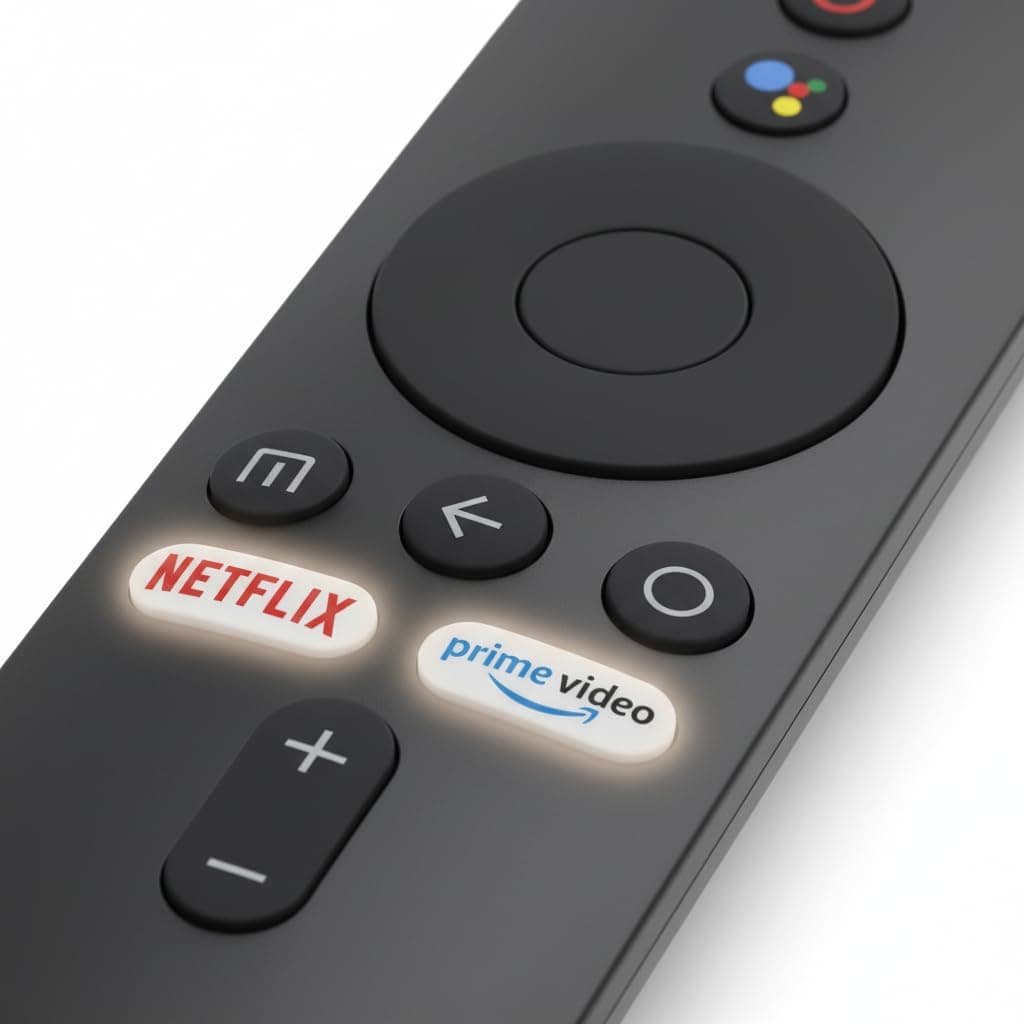 Book My Remote Bluetooth Voice Replacement Remote with Hotkeys | Compatible with Mi Stick, Mi Box, Mi TV 4A/4X/4C, Redmi Smart TV | Easy Pairing angle 6