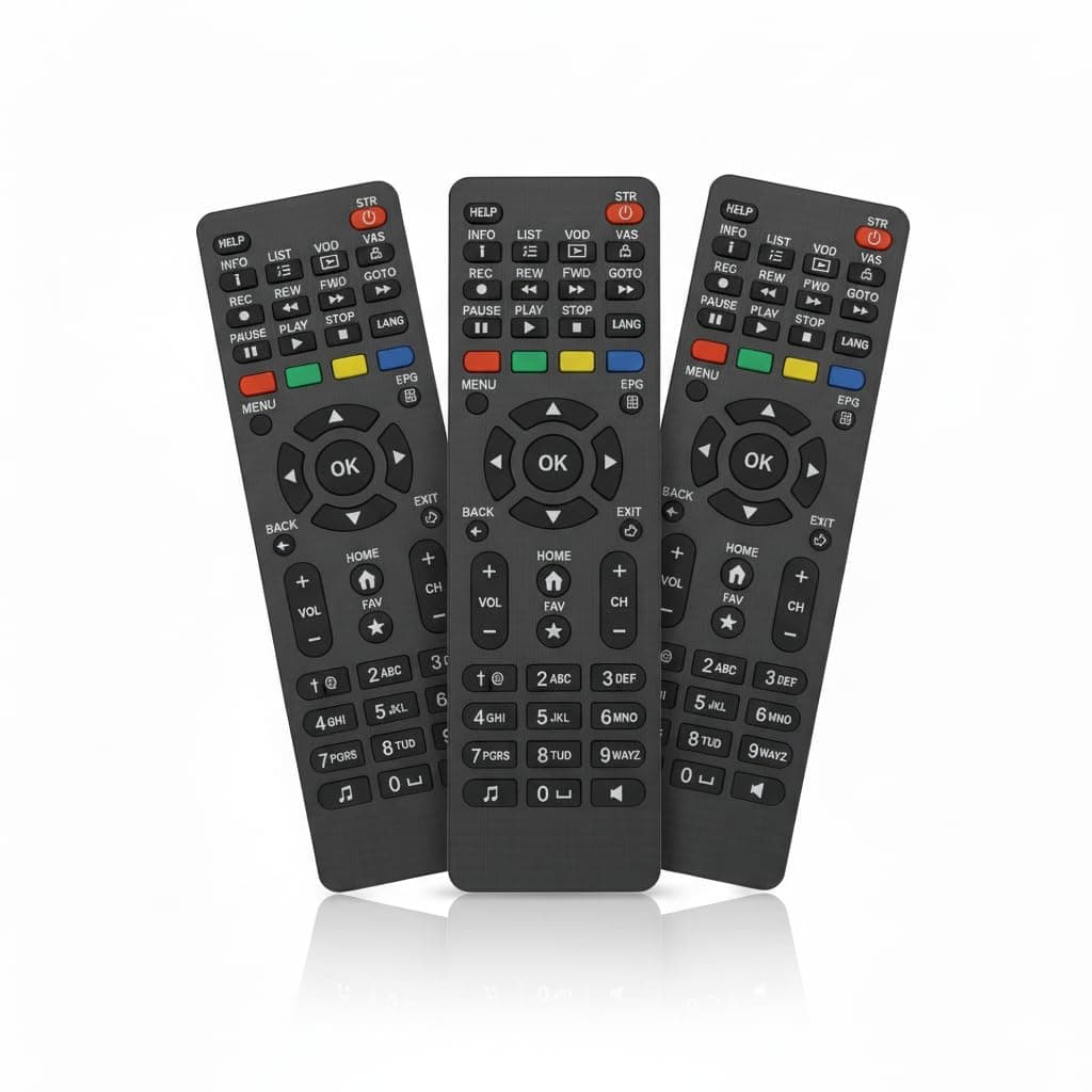 Book My Remote Replacement Remote for NXT Digital Set Top Box Universal STB Remote Control Compatible with NXT Digital HD & SD Set Top Boxes Infrared Long-Range 10 m Plug & Play (Black) (3)