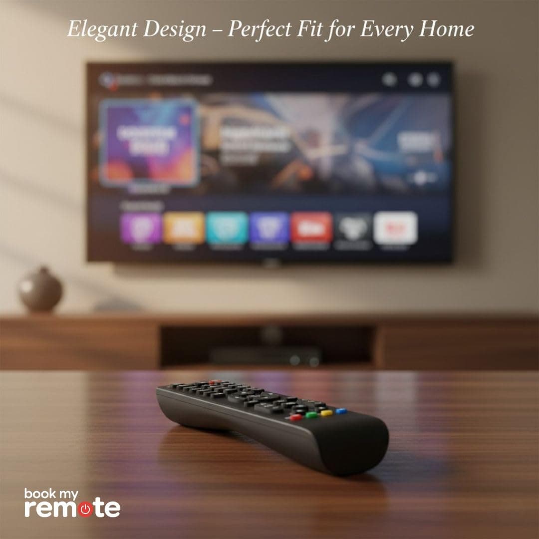 Book My Remote – Universal Replacement Remote Control for Sun Direct HD & SD Set-Top Boxes | Compatible with All Sun Direct DTH Models | Fast Infrared Response | Durable ABS Build | Plug & Play Use angle 9