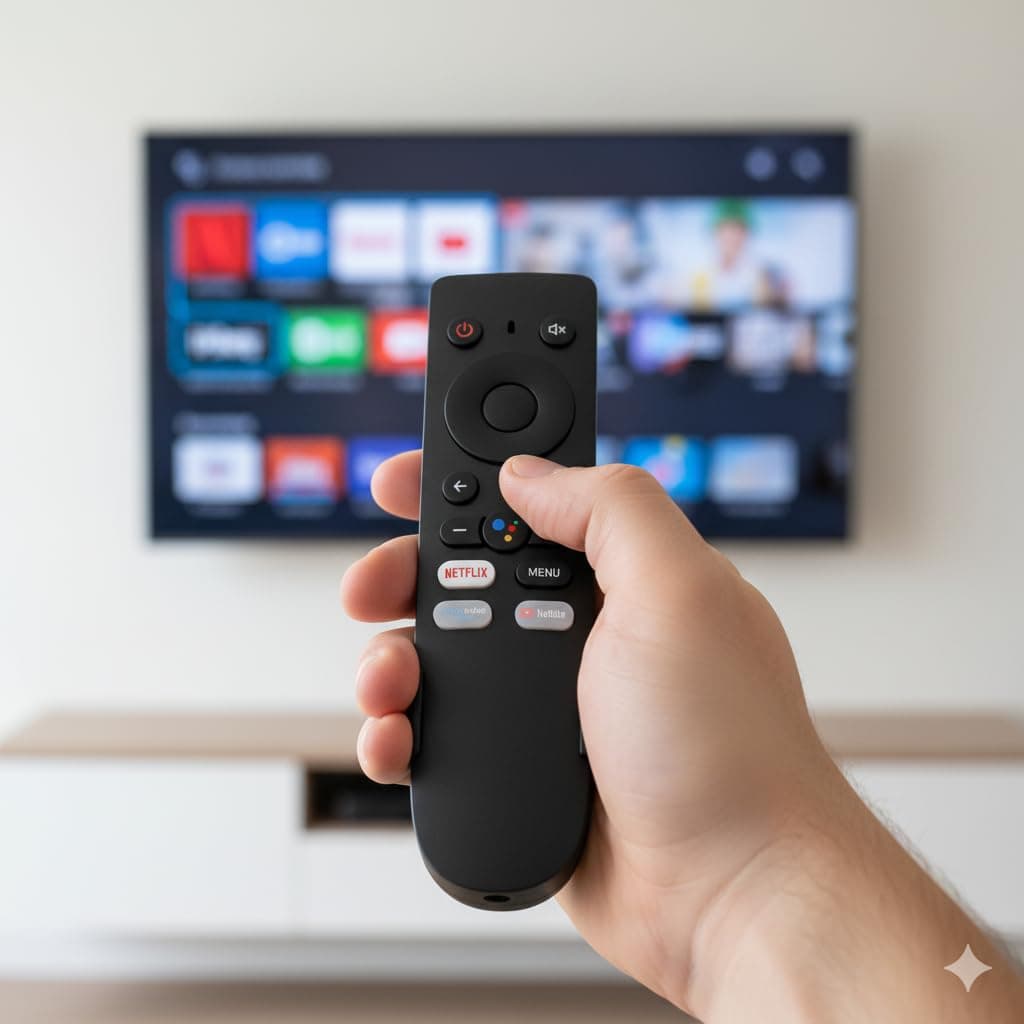 Book My Remote OnePlus TV Replacement Remote IR Non-Voice Remote Control with Netflix, YouTube Hotkeys | Plug & Play | Compatible with OnePlus Y Series 32Y1 / 40Y1 / 43Y1 | Includes Wall Mount angle 9
