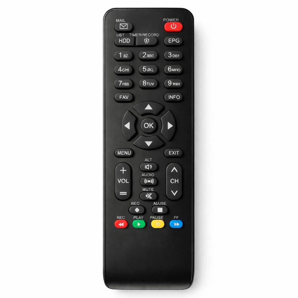Book My Remote Compatible with Sun Direct DTH HD Set Top Box Remote Control | Universal DTH Replacement Controller | Non-Voice IR