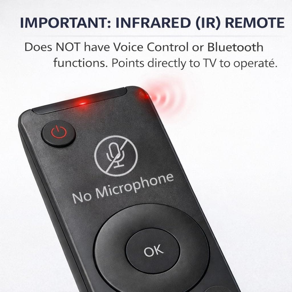 BookMyRemote TV Remote Control Compatible with Samsung Smart TV | Replacement for Original BN59 Remote | Works with Series 6 7 8 9 LED LCD QLED 4K TVs | Non-Voice IR Model angle 4