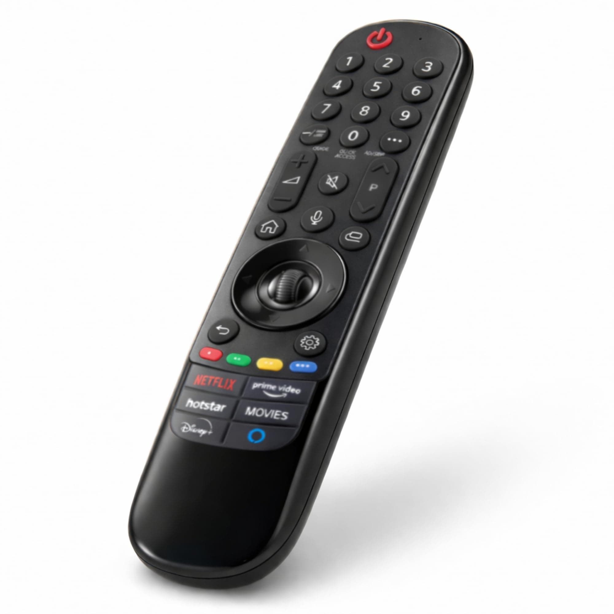 Book My Remote Voice Magic Remote Control Compatible for LG Smart TV (2021-2025 Models) | Replaces Original MR23GA, MR22GN, MR21GA, MR20GA, MR19BA | Air Mouse Pointer, Google/Alexa Voice & Hotkeys