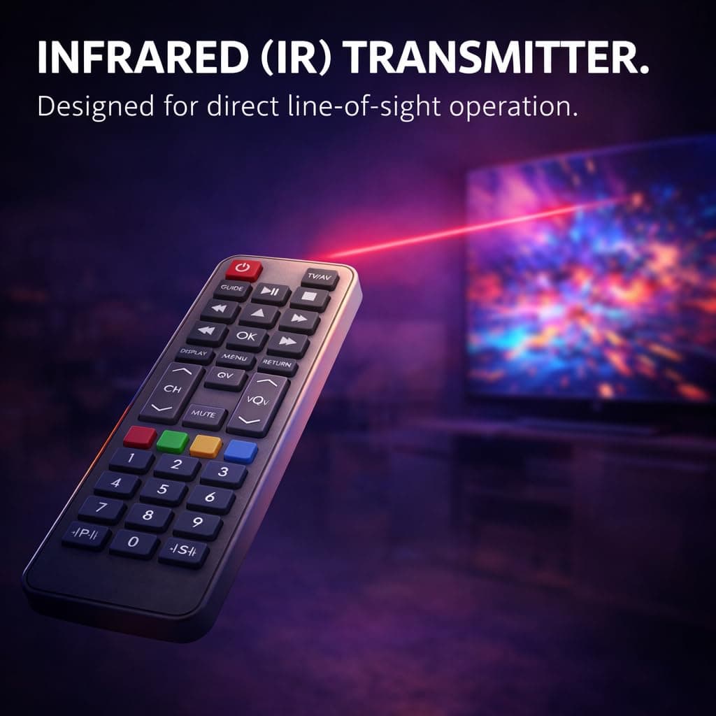 BookMyRemote URC-133 Universal Remote Control – Compatible Replacement for Sansui and Videocon LCD LED TV | Works as Substitute for Original Remote | All Functions | Model S-2GG S2BG angle 7