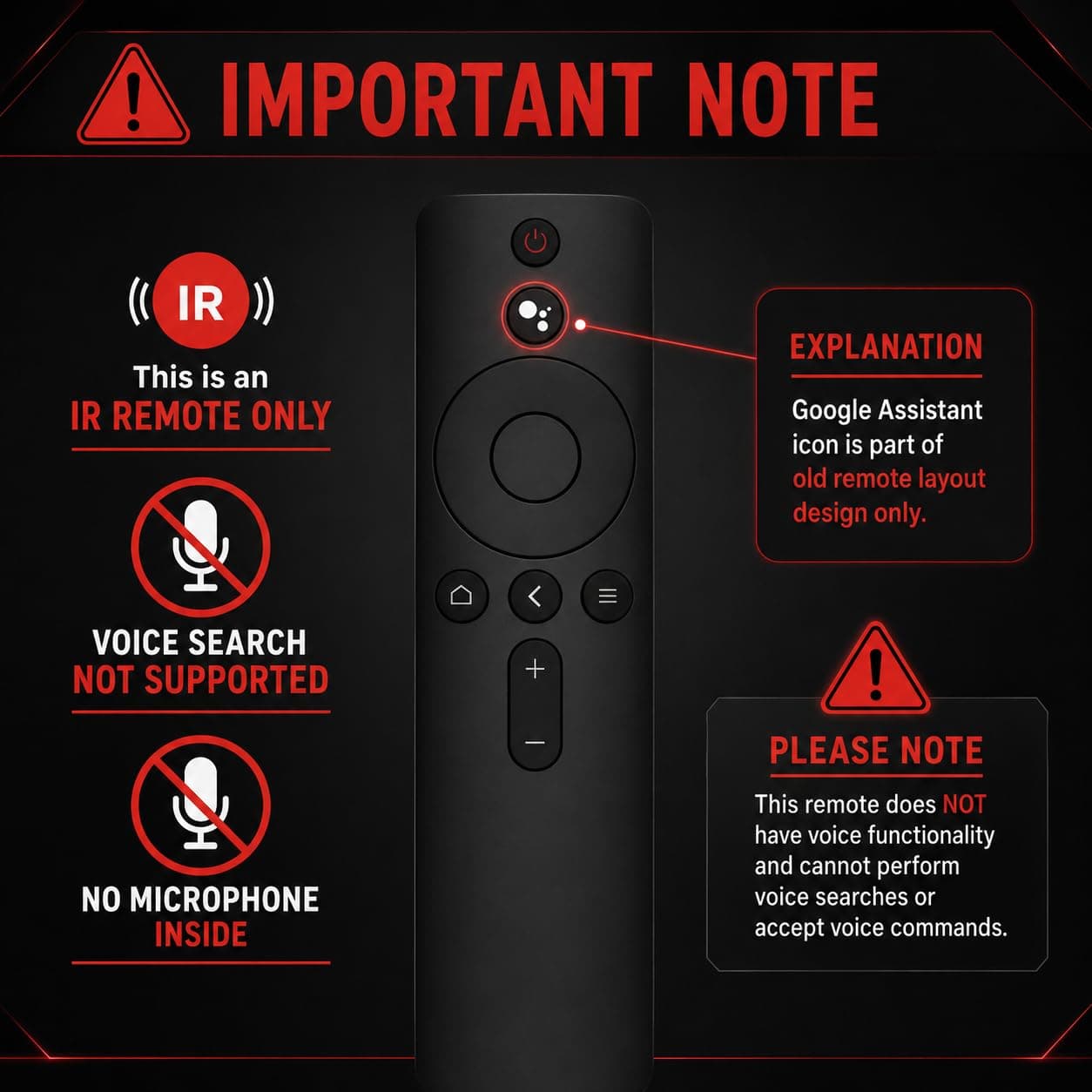 BookMyRemote Compatible Remote Control for Mi TV 4A, 4A Pro, 4C, 4X & Redmi Smart TV | IR Replacement Remote | Works with 32, 43, 50, 55, 65 Inch Models | No Pairing Required | Plug and Play angle 2