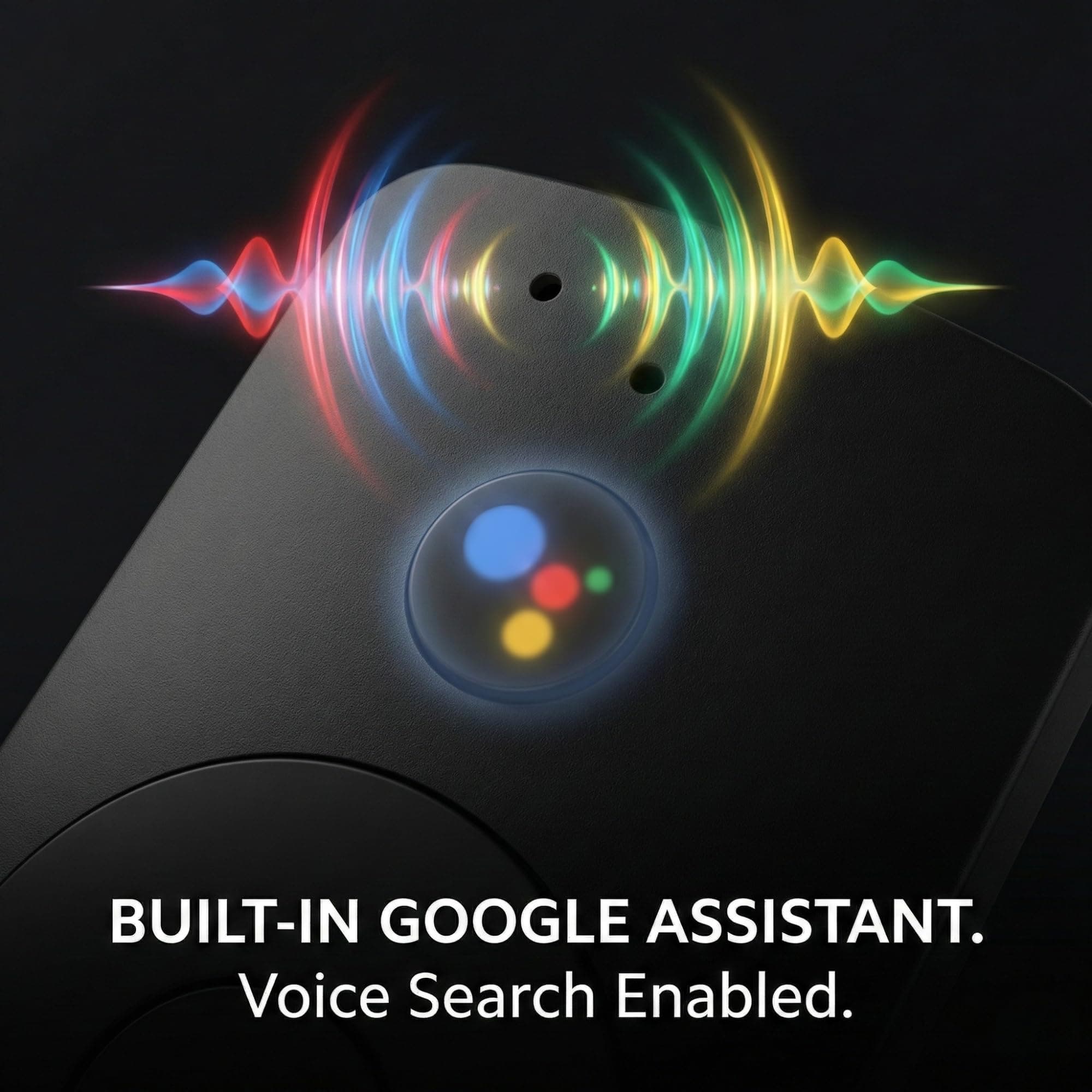 BookMyRemote Voice Remote Control Compatible with Mi TV 4A, 4X, 4K | Replacement for Original Xiaomi Smart Android TV, Mi Box 4K & Mi TV Stick | Bluetooth Connectivity with Google Assistant (Black) angle 3