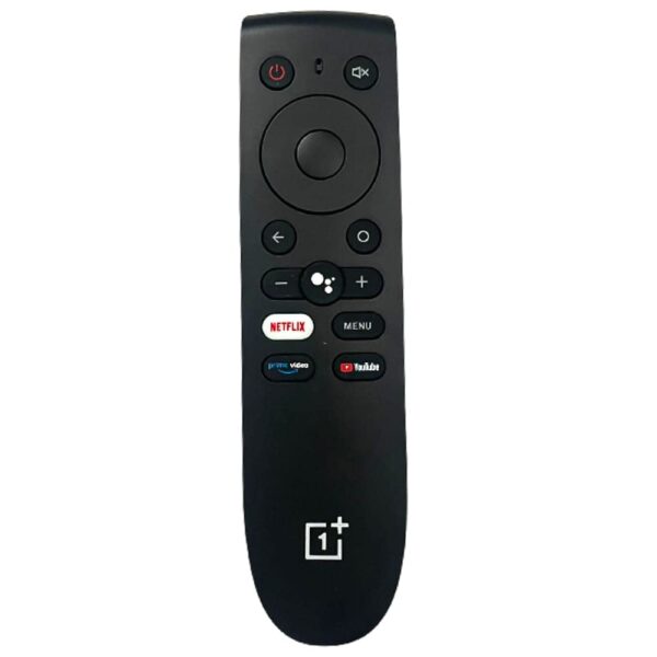 OnePlus Android TV | Replacement Remote with Netflix, YouTube, Prime Video Hotkeys | No Voice | Includes Free Wall Mount Holder (1 Pc)