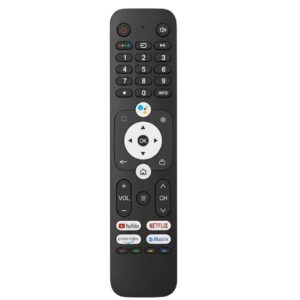 Book My Remote Replacement for Haier Smart TV Remote HTR-U31 – Compatible with Haier Android/LED/UHD / 4K TVs – IR Remote Control, No Setup Needed ...