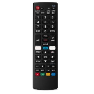 Book My Remote Universal Remote Control Compatible with LG Smart TVs LED, OLED, LCD, UHD, Plasma, 4K Android Models | Replacement for AKB75095304, ...