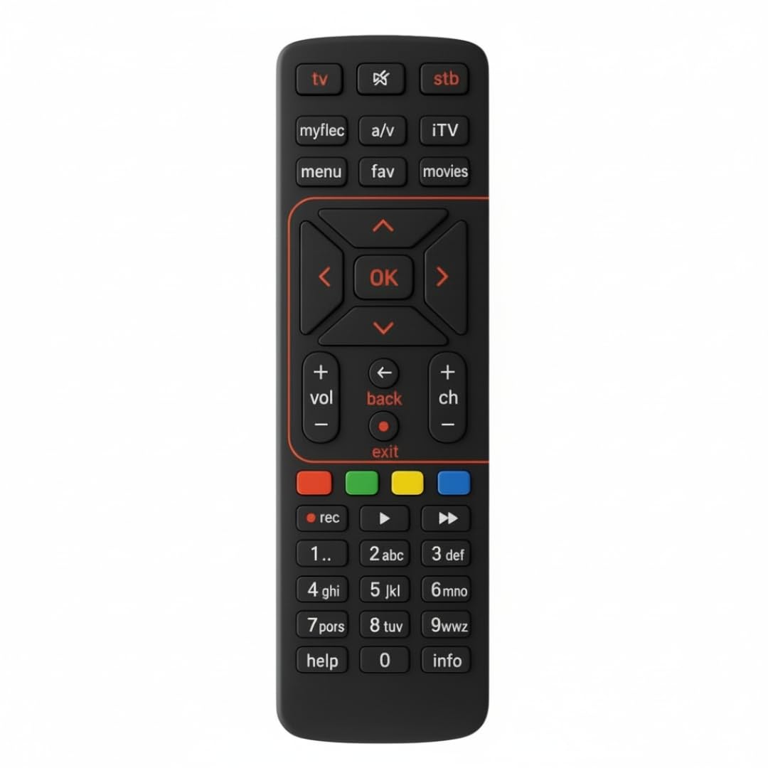 Book My Remote Compatible Airtel DTH Remote Replacement for Airtel