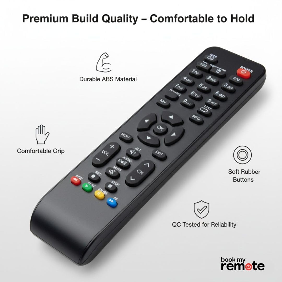 Book My Remote – Universal Replacement Remote Control for Sun Direct - Image 4