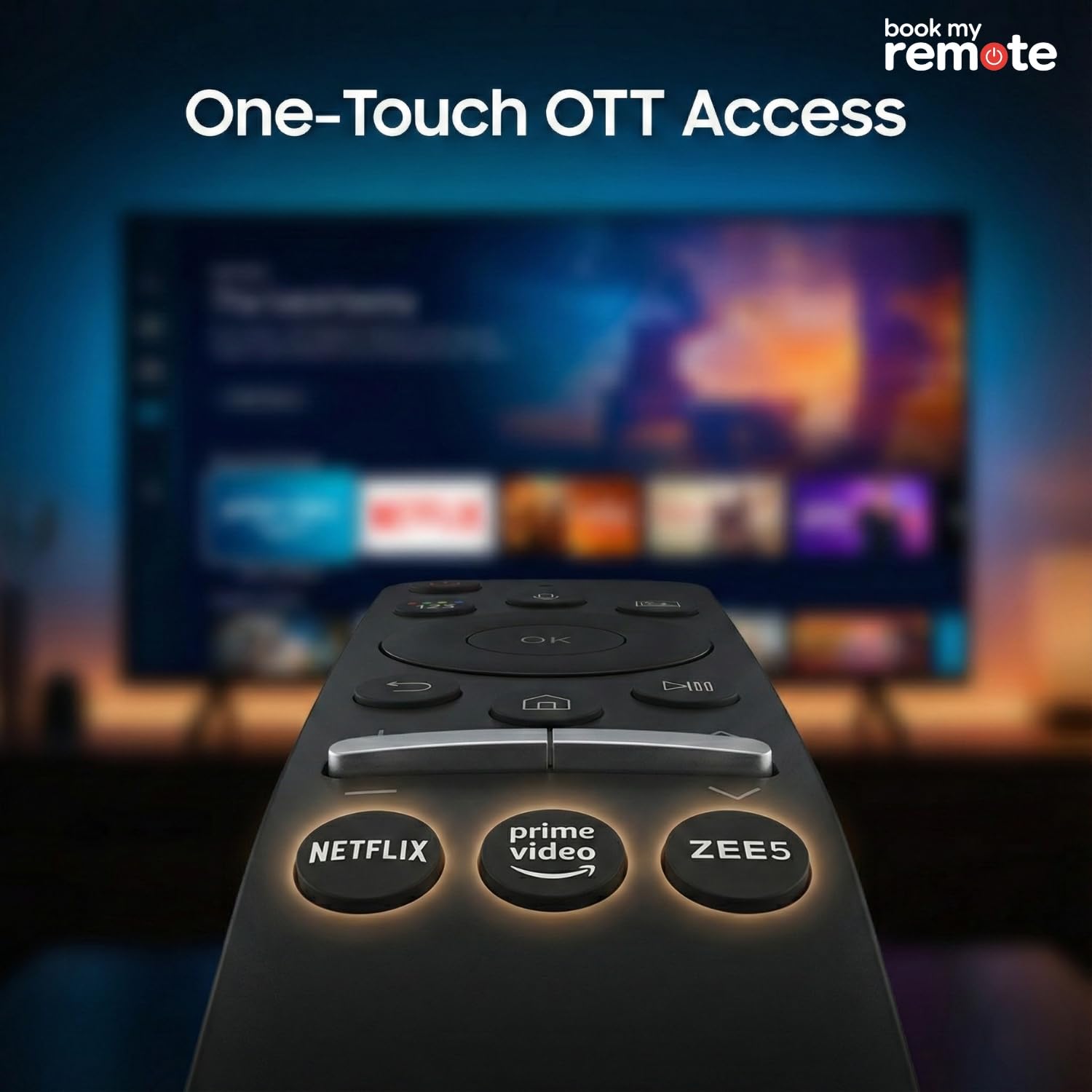 Book My Remote Voice Control Remote Compatible with Samsung Smart TV - Image 7