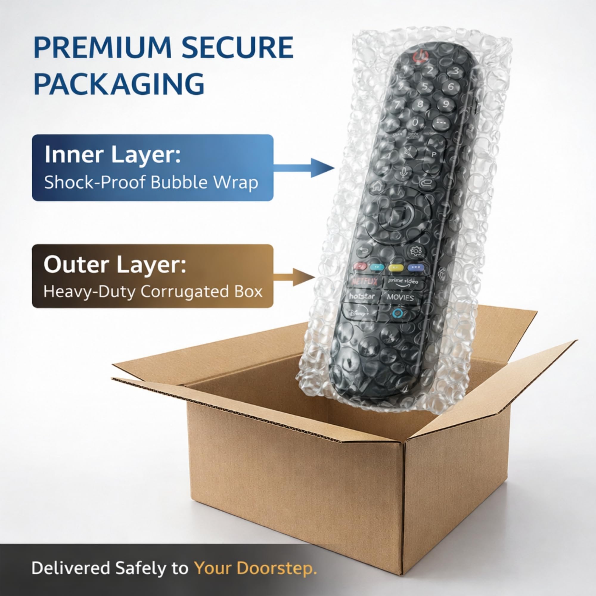 Book My Remote Voice Magic Remote Control Compatible for LG Smart TV - Image 5