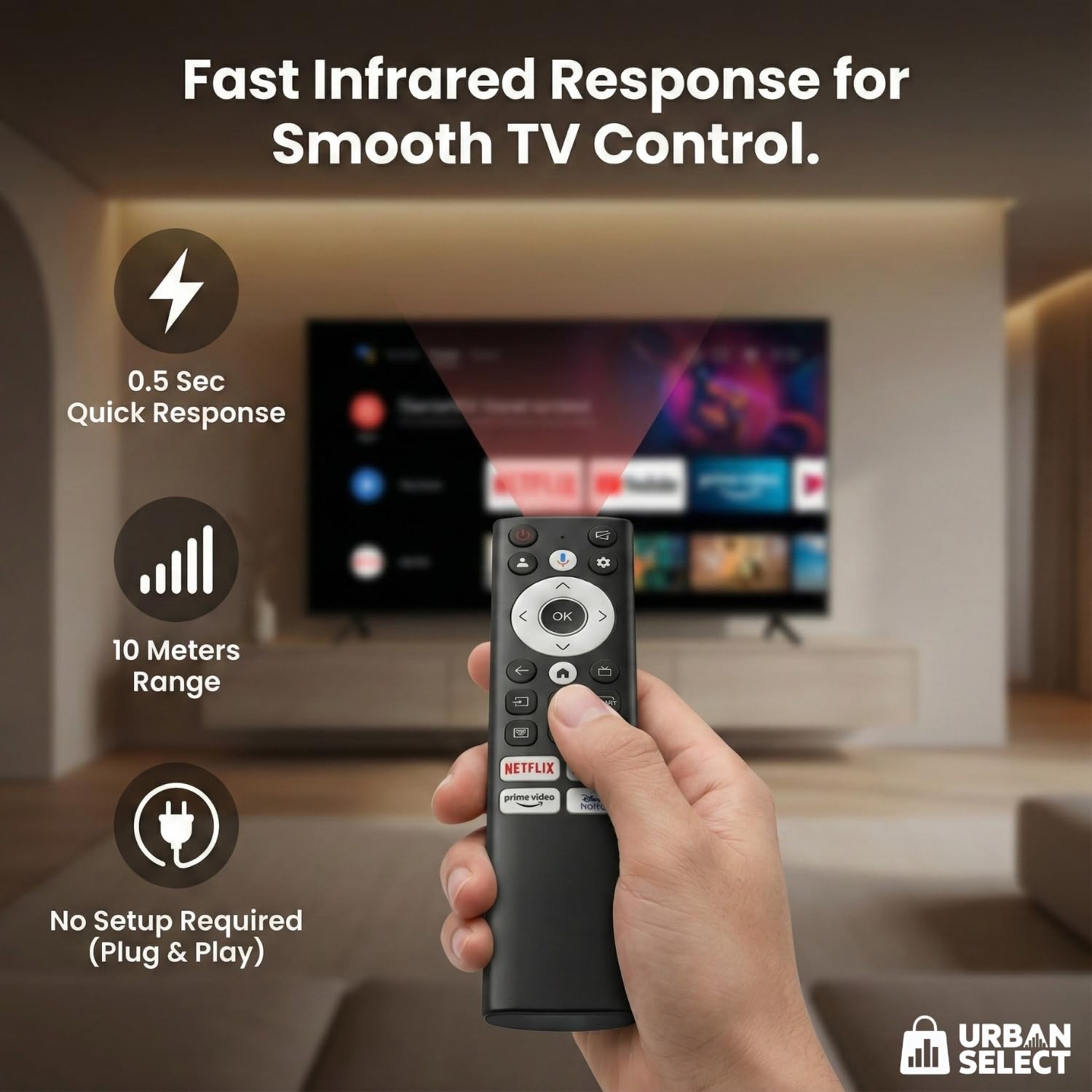 Book My Remote Compatible with Acer Smart TV Remote Control | - Image 3